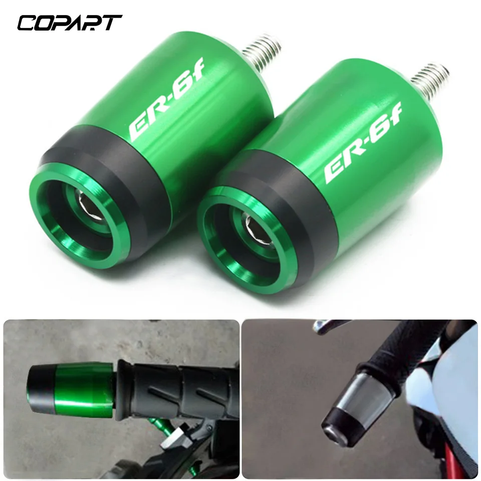Для KAWASAKI NINJA ER6F ER 6F аксессуары для мотоциклов Универсальные CNC 7/8 'དྷ мм ручки