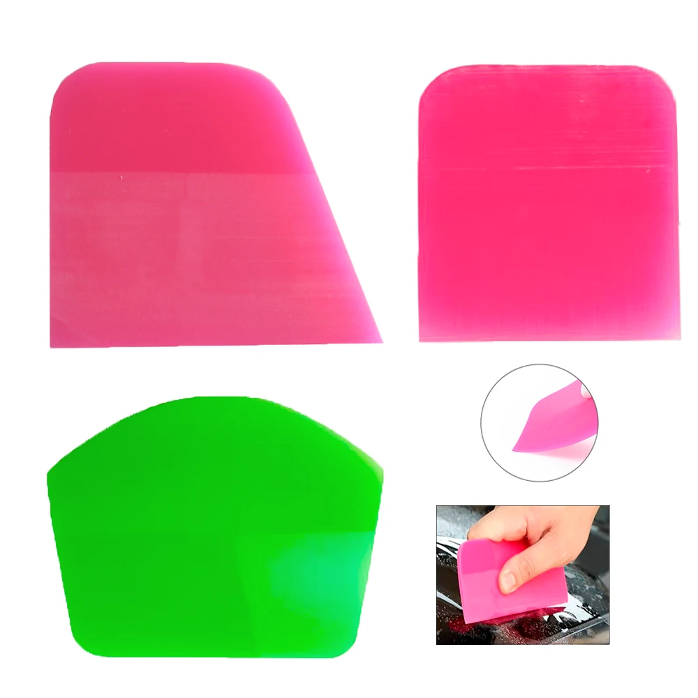 

Скребок мягкий резиновый из углеродного волокна, 3 шт.