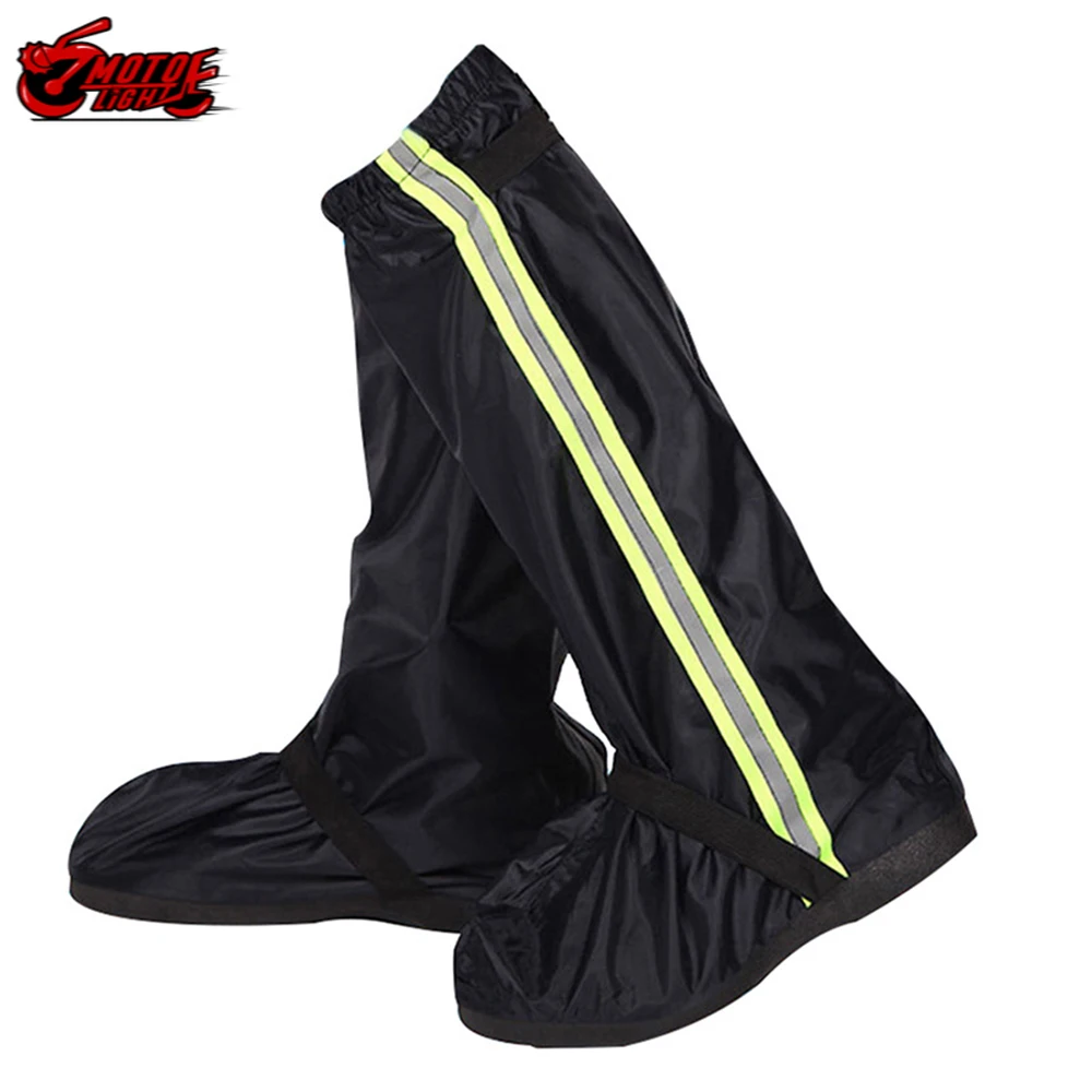 

Motorcycle Boot Rain Cover 200D Waterproof Protection for Moto shoes Snow Non-Slip Boot Covers Reusable Unisex