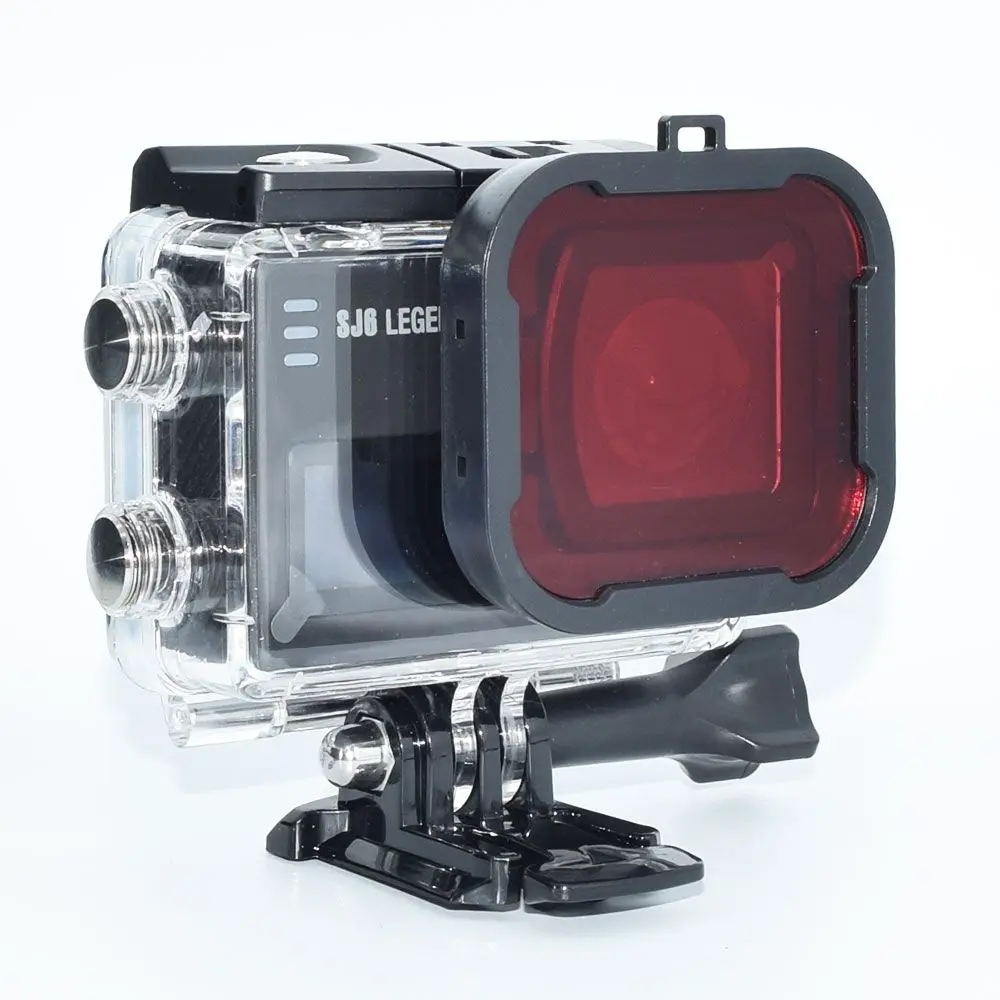 SJCAM SJ6 фильтр для дайвинга водонепроницаемый чехол Защитный объектива Подводные