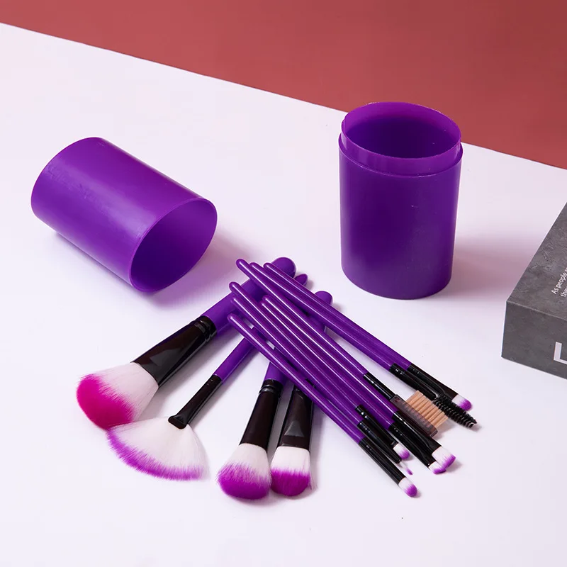

Oubldior Makeup Brushes Set Professional Foundation Powder Eye Shadow Blush Lip Brush Make Up Brushes Cosmetics Beauty Tools Kit