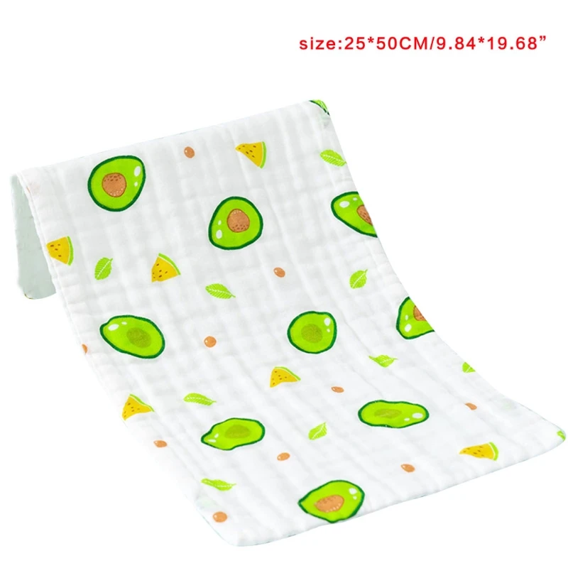 

Baby Saliva Towel Infants Milk Bottle Feeding Bibs 6 Layer Cotton Cartoon Printed Cute Newborn Face Washcloth Gifts