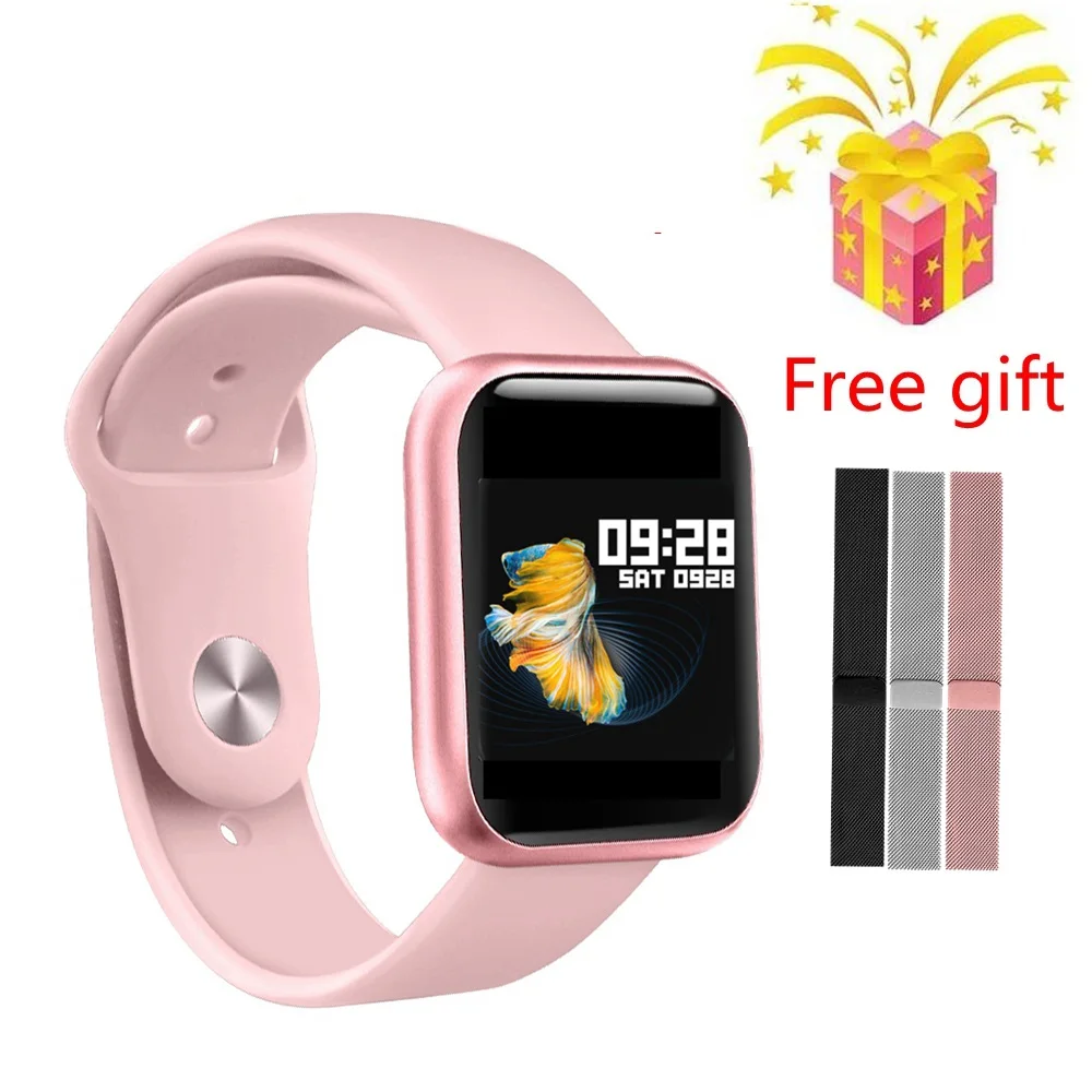 Смарт-часы P80 водонепроницаемые Ip68 сенсорный экран | Электроника