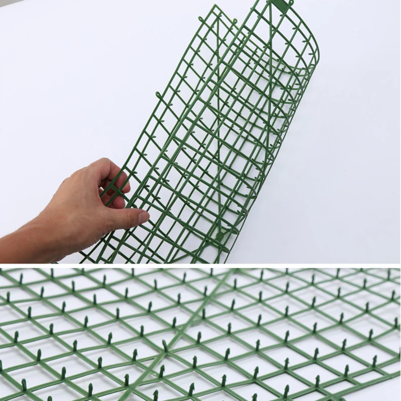 

10Pc 60X40cm Plastic Frame for Flowers Wall Arches Diy Wedding Decoration Backdrop Plastic Bent Sub-Rack Flower Row