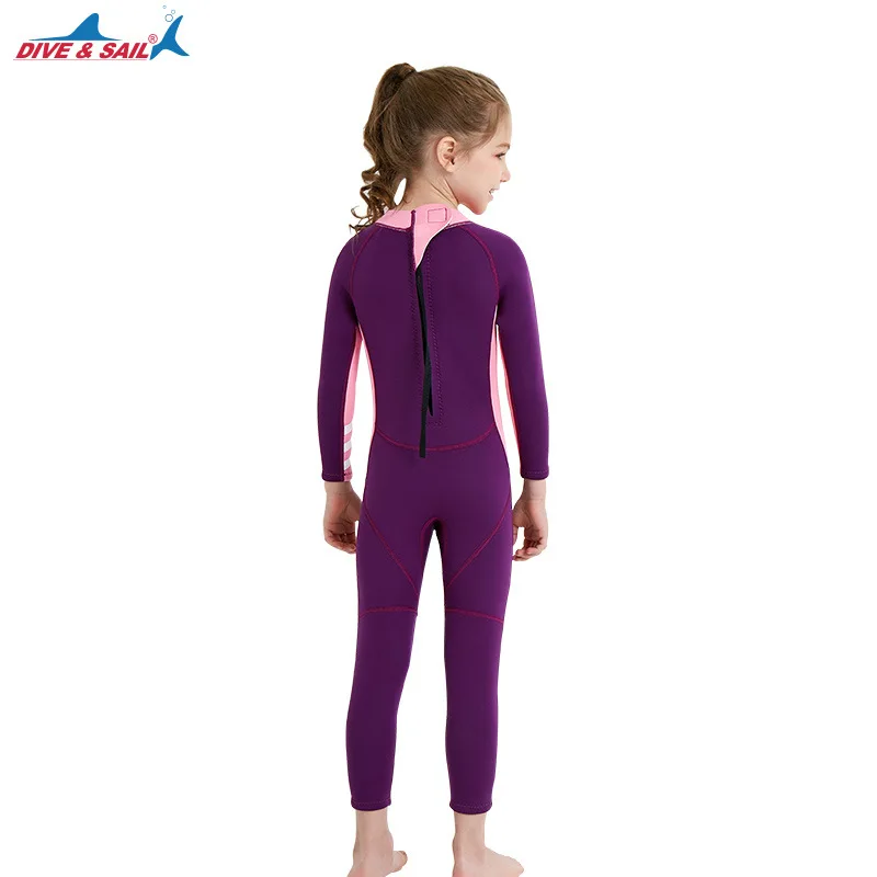Kids Wetsuits 3mm Neoprene Children's Wetsuit for Boys girls Swimming Diving Rash Guard Surfing