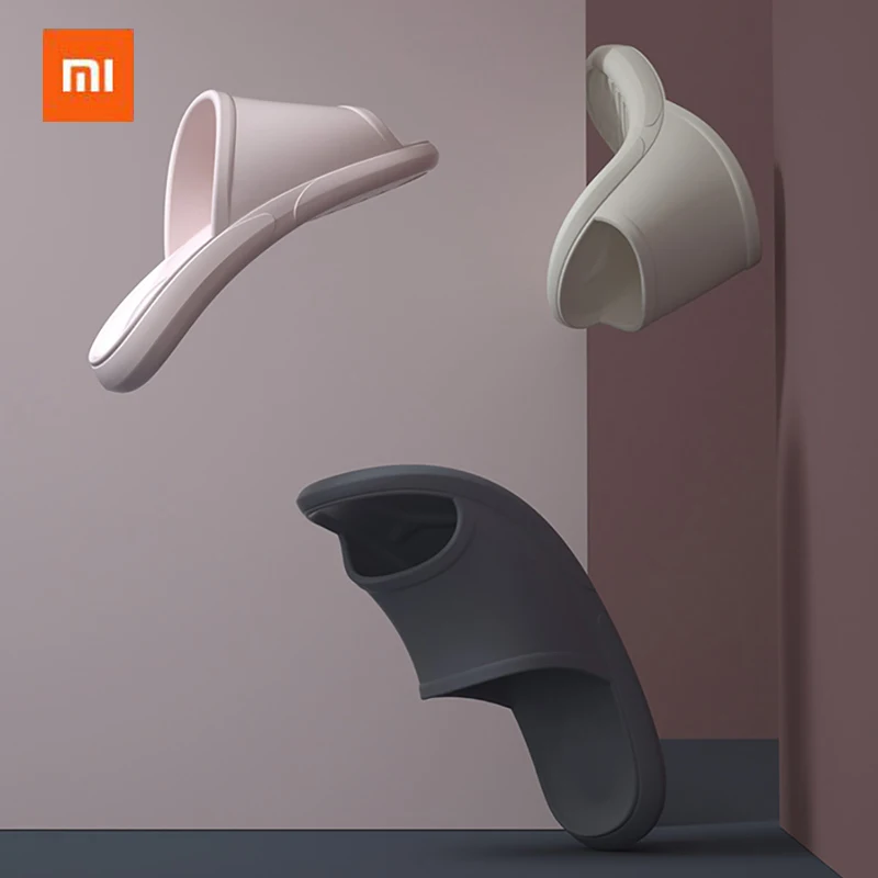 

Мягкие и нескользящие шлепанцы XIAOMI, Нескользящие, пыленепроницаемые, легкие и удобные, цветные домашние тапочки для пар, 7 цветов