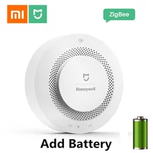 Xiaomi Mijia домашний Honeywell пожарный детектор дыма коптильня дистанционное управление звуковая визуальная сигнализация уведомления работа для Mihome App