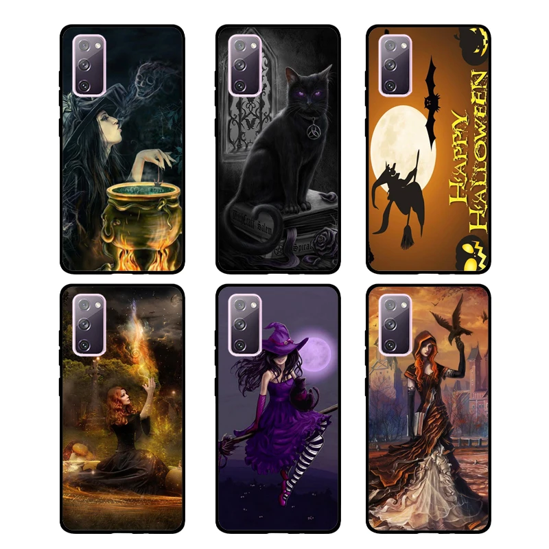 Чехол Moon Witch с ужасом для Samsung S20 FE S10e S8 S9 S10 Plus чехол Galaxy Note 20 Ultra 10 | Мобильные