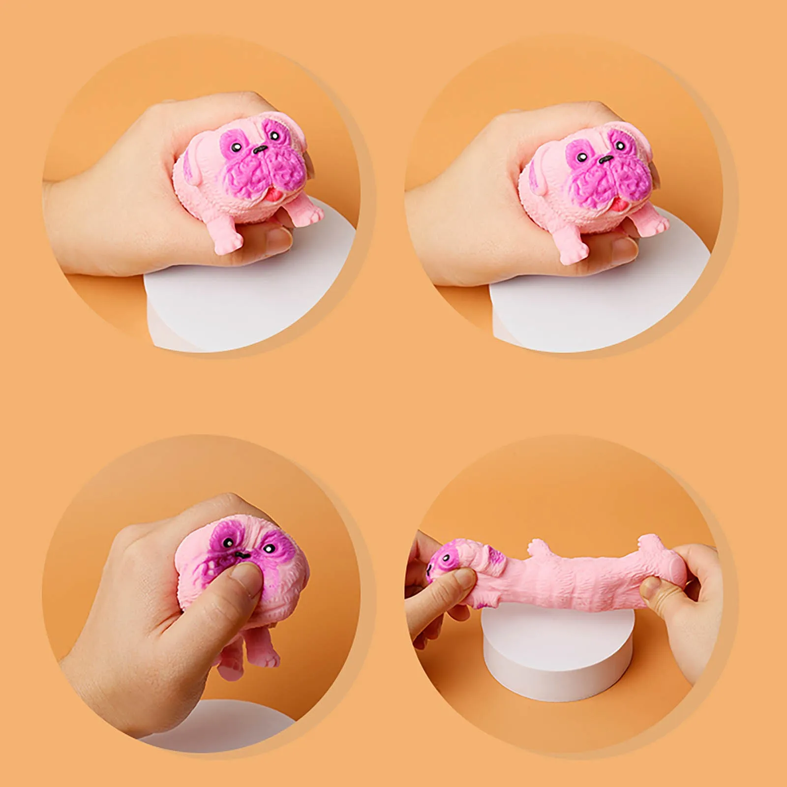 

Fidget Gaming Dice Toys For Kids Adults Creative Pastiche Pug Pinching Relaxation Relaxation Vent Toys Holiday Gift Dropshipping
