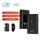 Портативный усилитель для наушников SHANLING UP4, Двойной ЦАПусилитель ES9218P, Hi-Fi CSR8675, Bluetooth 5,0, балансный выход для наушников