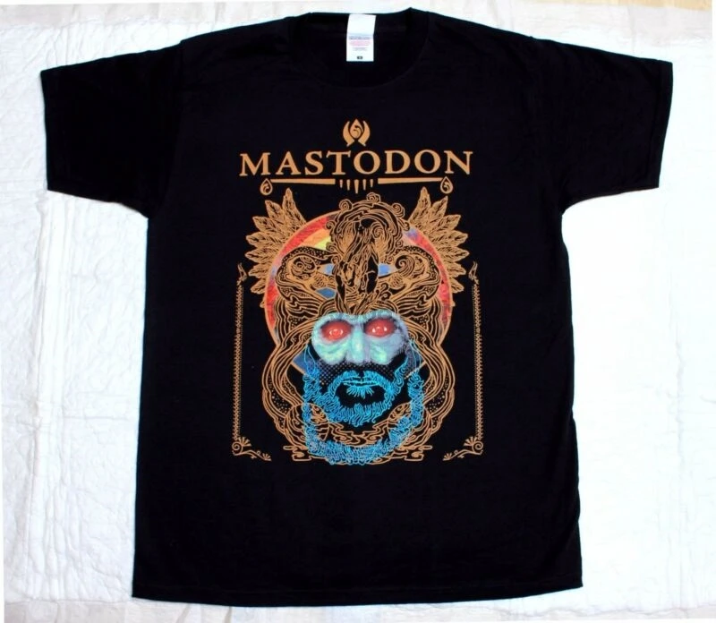 Mastodon трещина Скай прогрессивный стонер Металл Lethargy редкая Новая Черная