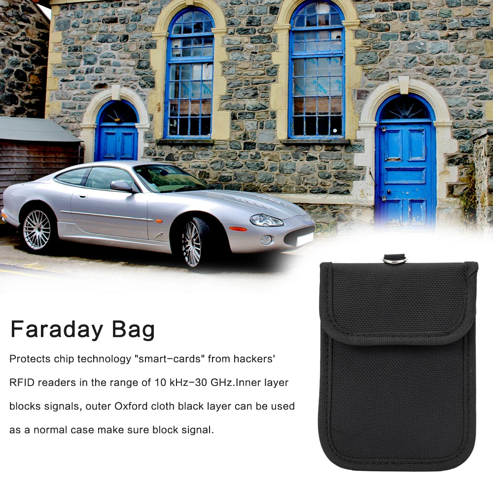 Чехол для ключа автомобиля анти-потеря Противоугонный брелок со щитом держатель