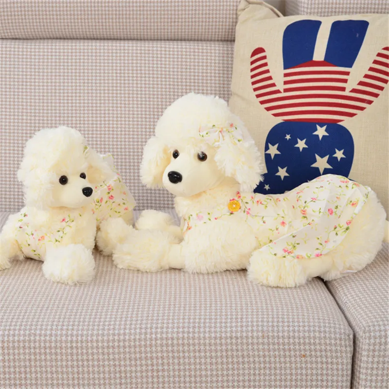 Игрушка Пудель 35-75 см мягкая игрушка-животное собака плюшевая игрушка Милая