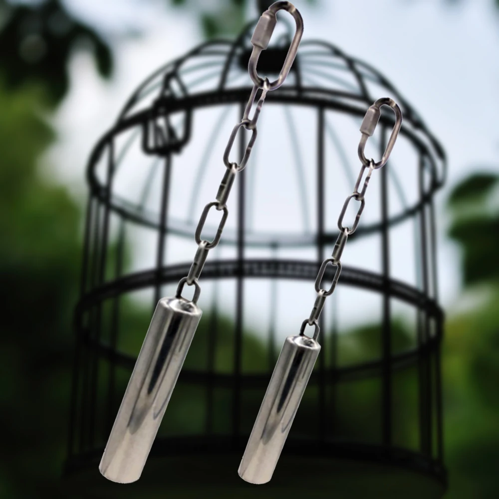Новый колокольчик Игрушка для птиц из нержавеющей стали сверхпрочные