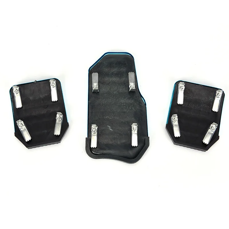 3 шт. алюминиевый сплав ножной педали Крышка колодки авто автомобиль нескользкой