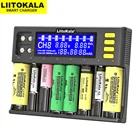Зарядное устройство LiitoKala Lii-S8, для литийионных аккумуляторов 3,7В, никель-металлогидридных 1,2В, литий-железо-фосфатных 3,2В, IMR 3,8В, для аккумуляторов 18650, 26650, 21700, 26700, AA, AAA