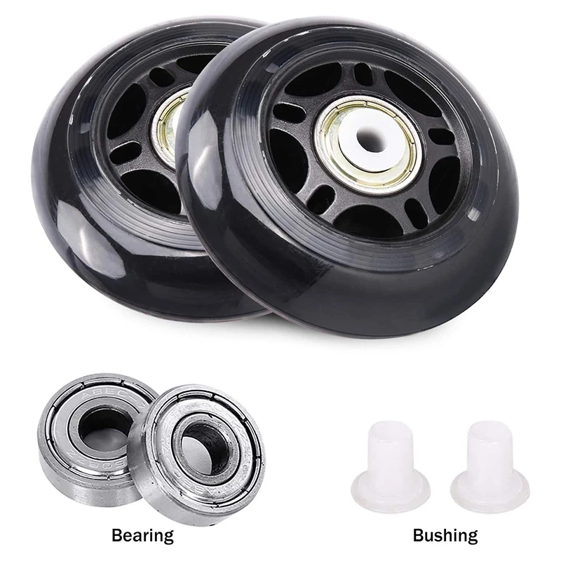 4 шт. сменные роликовые колеса с подшипниками 70 мм | Спорт и развлечения