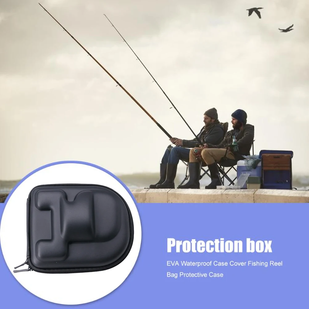 

Baitcasting Fishing Reel Bag EVA Sea Bait Casting Drum Reels Pouch Protective Case Fishing Wheel Tackle Bag Pesca Left/Right