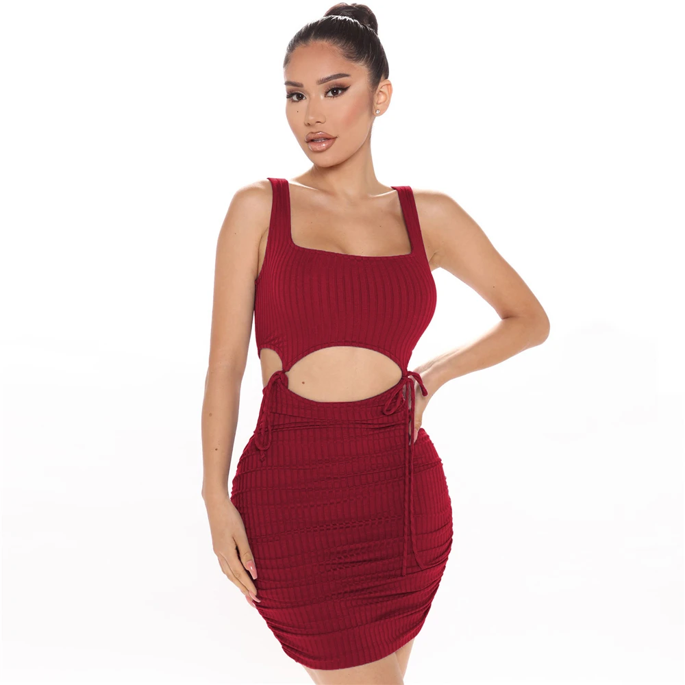 

Женский облегающий комплект из двух предметов, обтягивающий однотонный топ без рукавов и юбка для фитнеса и тренировок