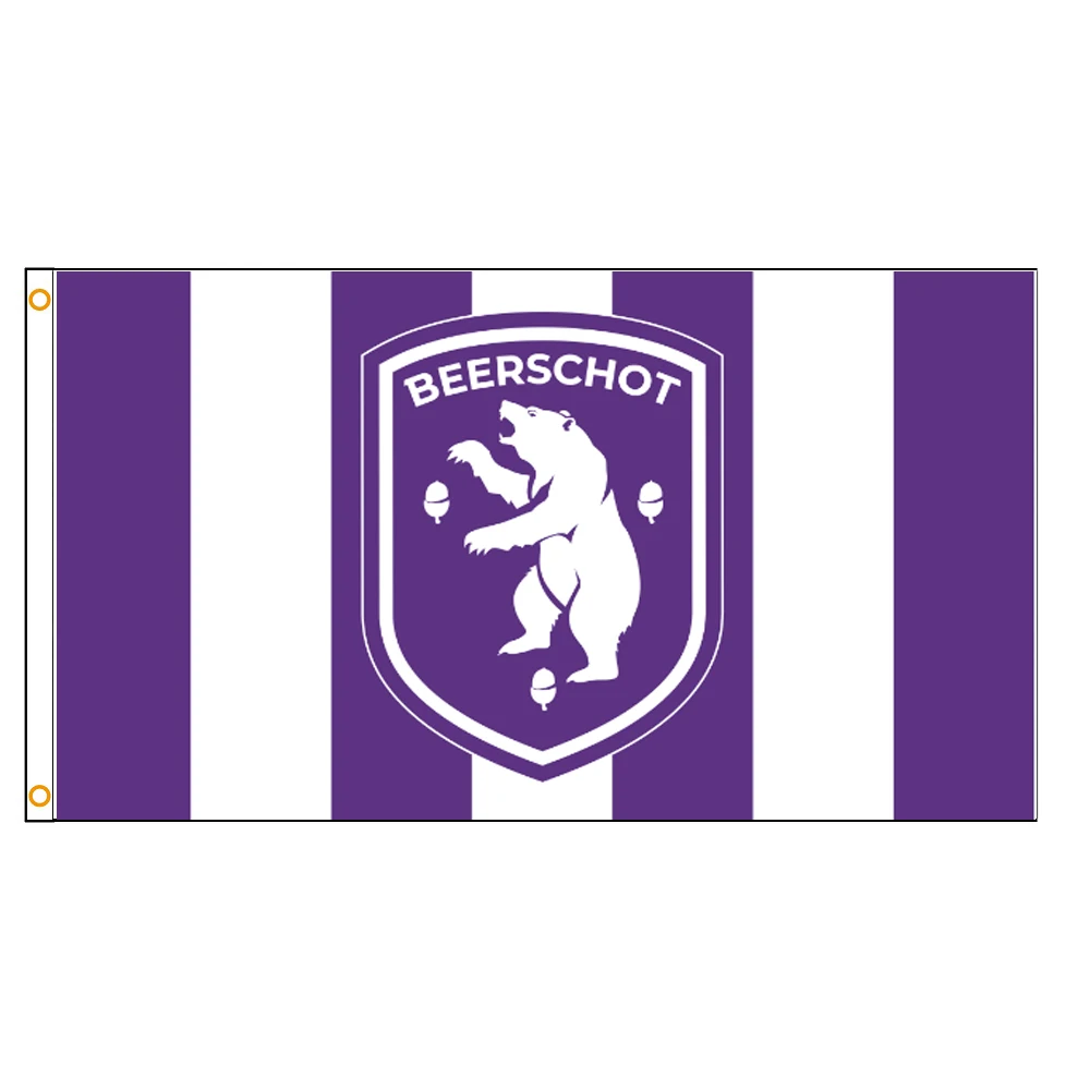 

Belgium K Beerschot VA Flag 100D Polyester Activities Decorative Flags