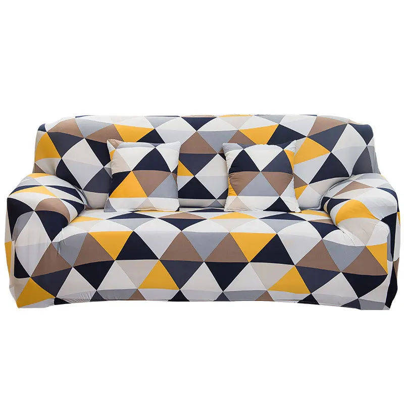 Stretch Plaid Sofa Slipcover Elastic Covers for Living Room funda sofa Chair Couch Cover Home Decor 1/2/3/4-seater | Дом и сад