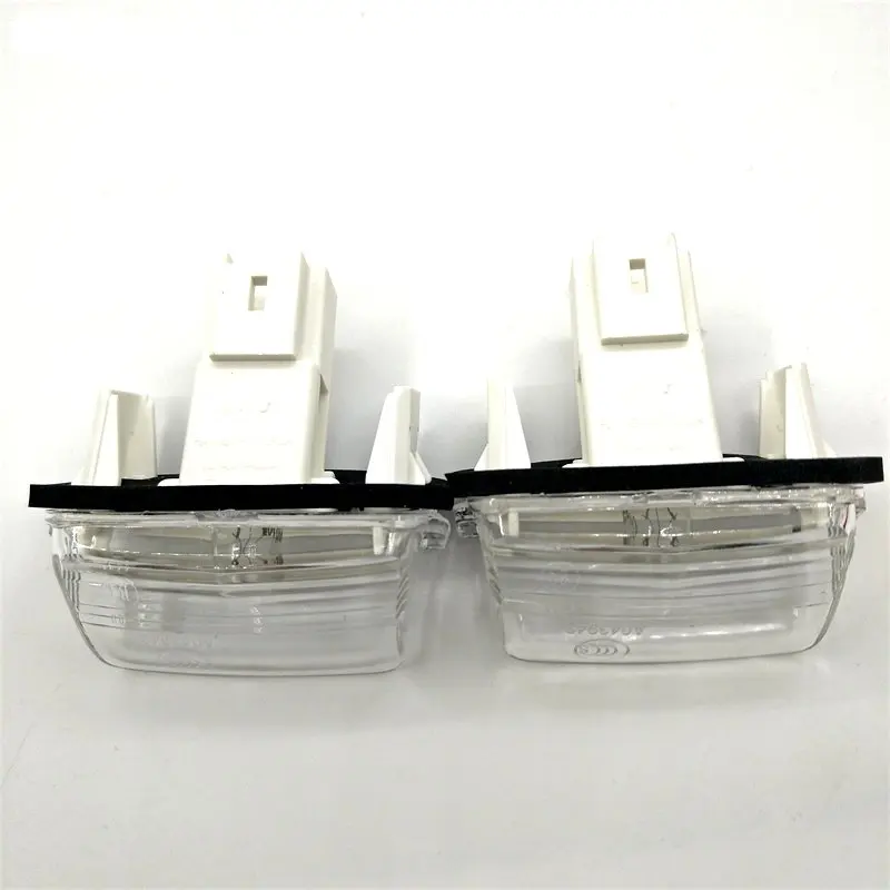 Светильник для номерного знака лампы Peugeot 206 207 306 307 308 406 407 5008 Partner Citroen C3 Ii C4 C5|peugeot