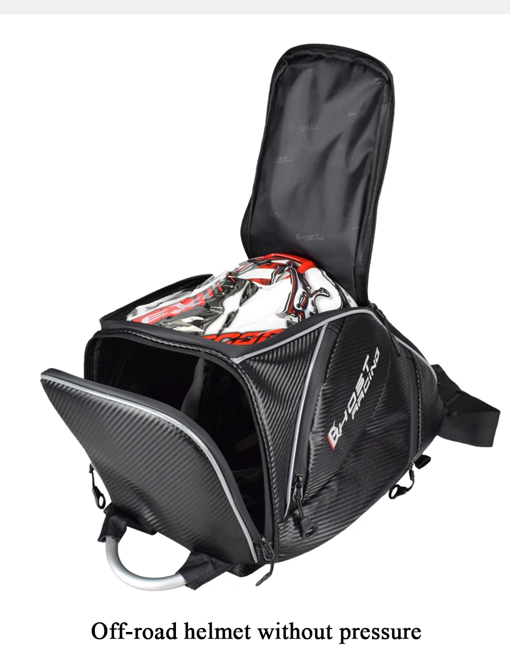 Водонепроницаемый мотоциклетный рюкзак GHOST RACING сумка из углеродного волокна для