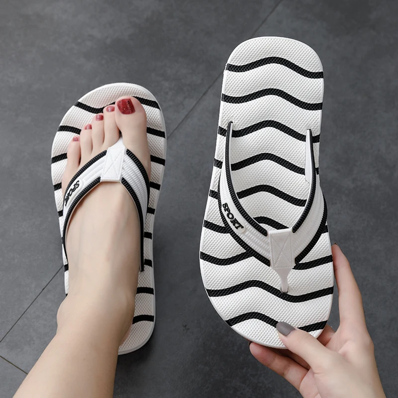 

2021 Sandals Slippers Ladies Shoes Summer Sandals Fashion Simple Outer Wear Flip Flops Women Beach Sandals Size49 Chanclas Mujer