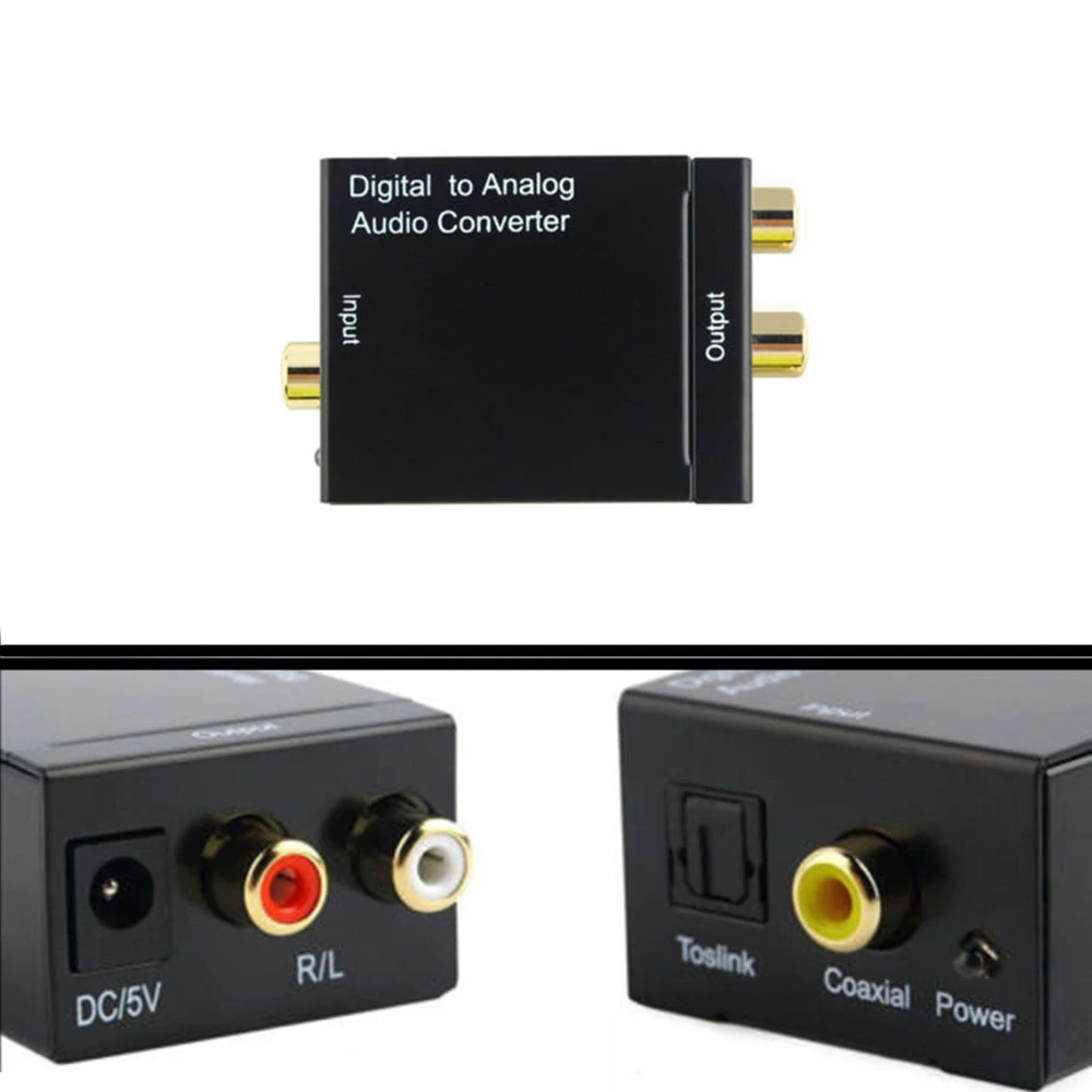 Цифро аналоговый аудиоконвертер SPDIF ЦАП усилитель декодер волоконно