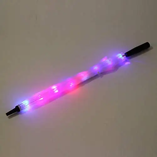 Yiwumart светодиодный светильник Прозрачный Unbrella для экологичного подарка светящиеся Зонты вечерние зонты с длинной ручкой