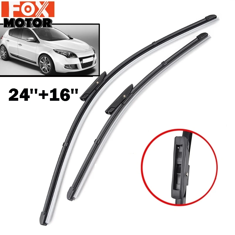 XUKEY 24 &quot16&quot подходит штык для лобового стекла Renault Megane Mk 3 2008 2009 2010 2011 2012 2013 2014 2015 2016