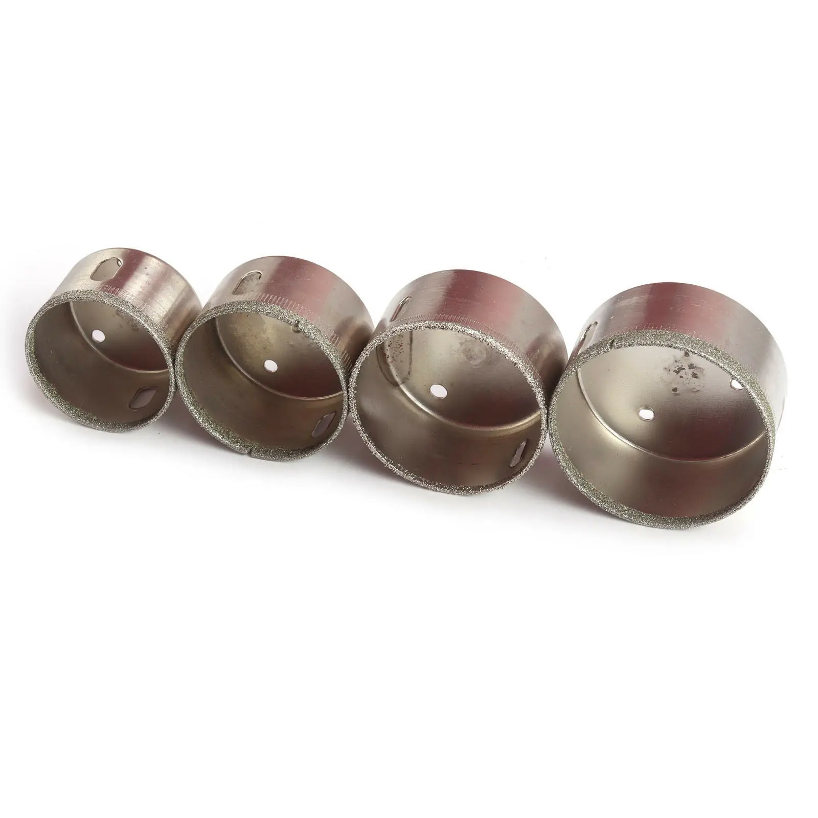 

4pcs Diamond Drill Bit Set 45-60mm Tile Marble Glass Ceramic Hole Saw Drilling