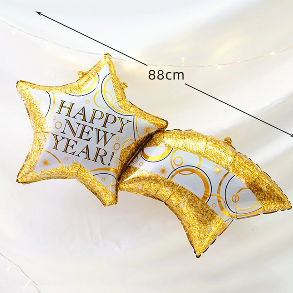Большой размер с новым годом конфетти из фольги Globos 2022 латексные шарики в форме