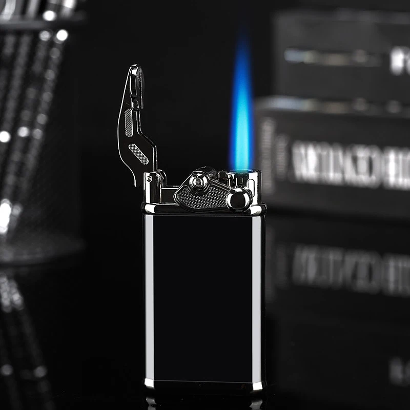 

2020 Torch Butane Gas Jet Lighter Metal Turbo 1300 C Windproof Cigar Pipe Outdoor Survival Lighter Gadgets For Men