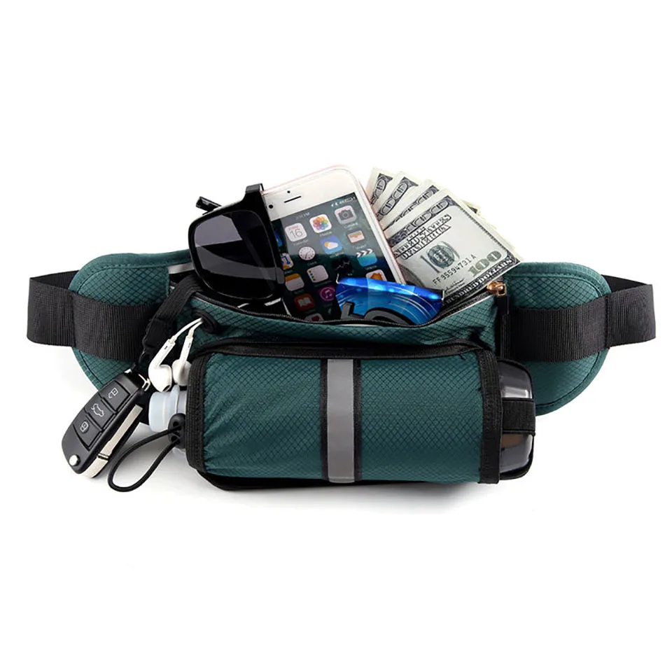 Спортивная поясная сумка для бега мобильный телефон, водонепроницаемая сумка для бутылки с водой для рыбалки, альпинизма, походов, пояс от AliExpress WW