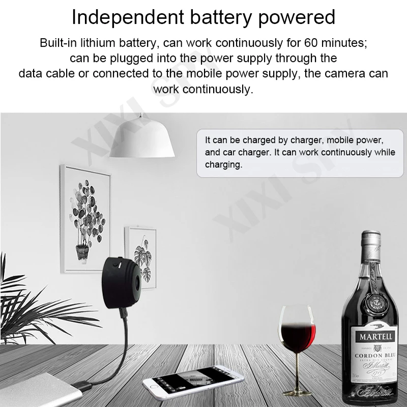 Мини Wi Fi камера IP hd секретная микро маленькая 1080p Беспроводная videcam для дома и