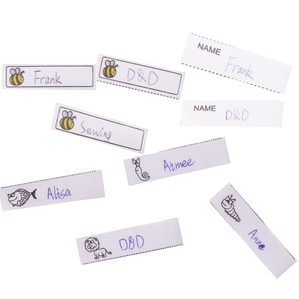 100 шт. белые этикетки для одежды |