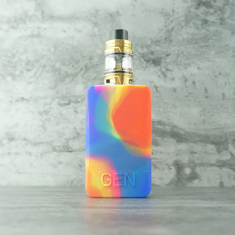 

10pcs High quality silicone case cover protector for GEN TC Box MOD W Fit GEN Mod Vape Box Mod Fit GEN MOD & Polar Mod