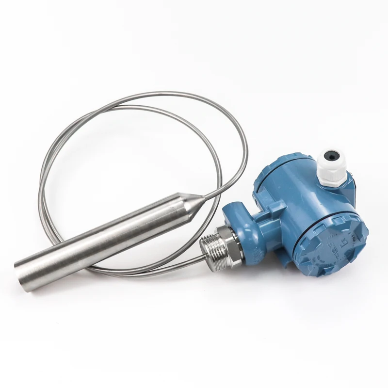 Sensor de Nível Diesel Estação de Gasolina Tanque de Combustível Sensor de Nível de Aço Inoxidável Tanques Diesel Sensor de Água Sonda 420ma Instrumentos de medição de nível