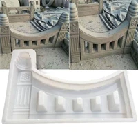 plastic garden fence mould concrete plaster brick reusable parks pouring stepping stone molds flower beds decor easy to demould