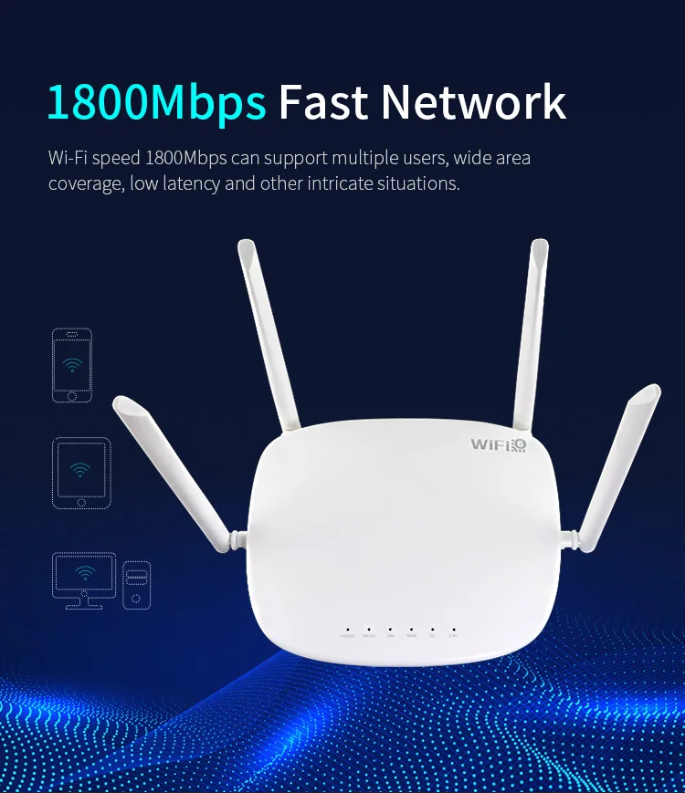 Усилитель сигнала Wi-Fi KuWFi для дома и офиса 6 гигабитных роутеров 2 4/5G Мбит/с |