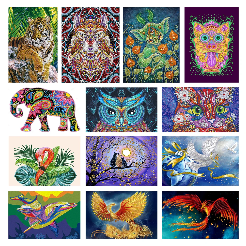 

30x40 см поделки из любимых мультфильмов картина с камнями (алмазная вышивка в форме Совы Алмазная Вышивка крестиком Картина Стразы украшения...