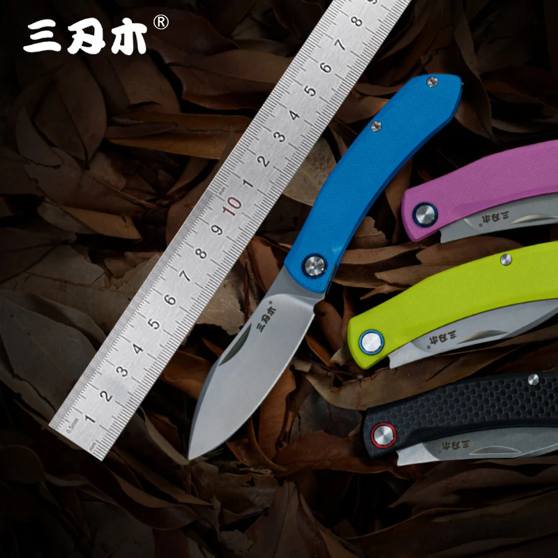 Sanrenmu 7315 открытый острый карманный складной нож 12C2 7 стальной Прохладный