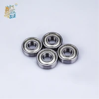 10pcs s687 2rs 7145 mm rubber sealed deep groove ball bearing 687 s687rs 7x14x5 mini miniature steel ball bearings