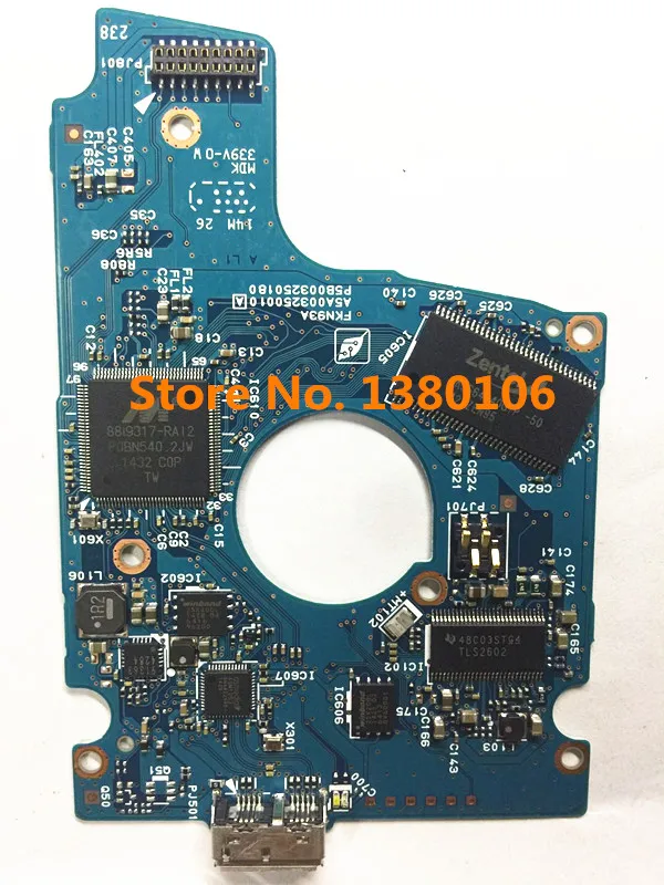 

USB 3.0 Hard Driver PCB Board HDD PCB / MQ01ABC150, MQ01ABC100, MQ01UBD050 / G003250A