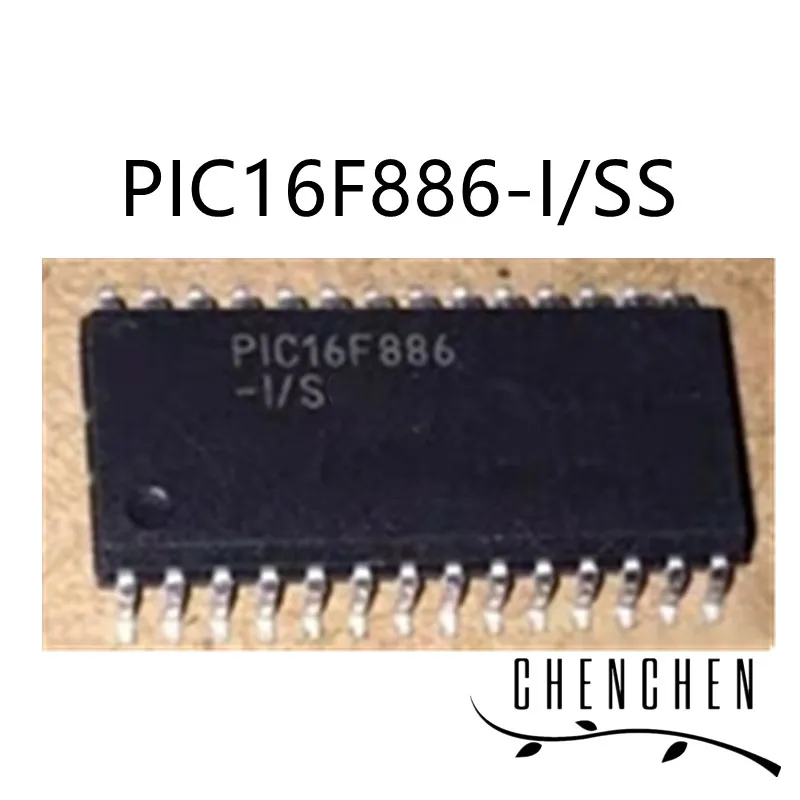 PIC16F886-I/SS SSOP28 100% Новый оригинальный | Электроника