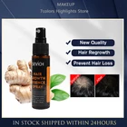 Растительное эфирное масло для ухода за волосами 30 мл, тоник для волос с имбирем, восстанавливающий эффект роста головы, интенсивный и мощный спрей