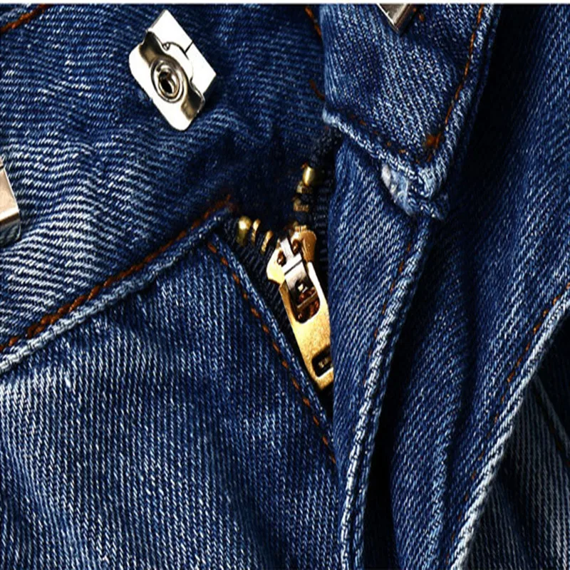 Casual Streetwear Black Slim Fit Jeans Men 2021 Autumn Masculina Letter Jeans Pants Men Trendy Dance Club Skinny Jeans toursers