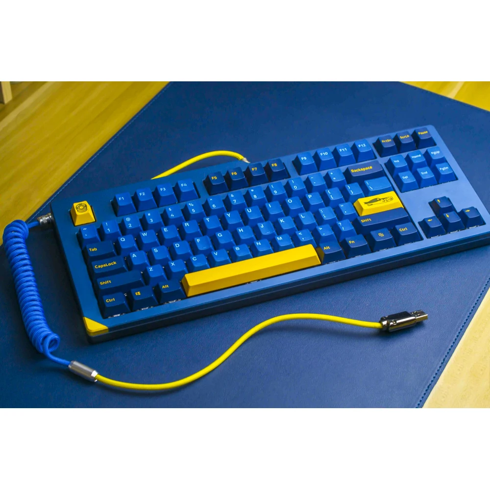 MP темно синий 108 клавиши Cherry PBT двойной выстрел колпачки для клавиш MX