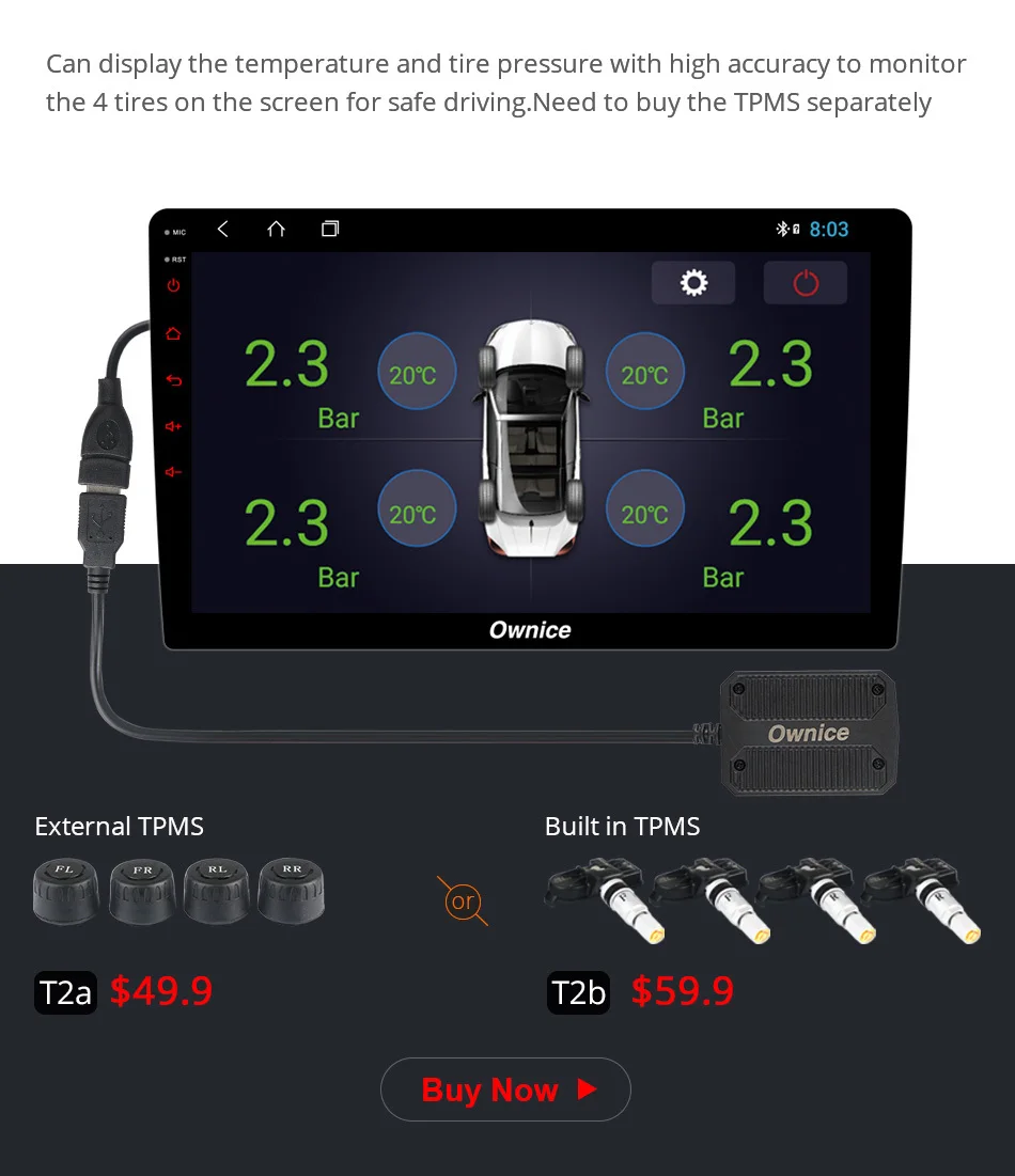 Ownice K6 Octa core 2 Universal Head uint Android 8.1 Car Radio Stereo GPS Navi Multimedia Player DSP Support 4G LTE AHD Camera